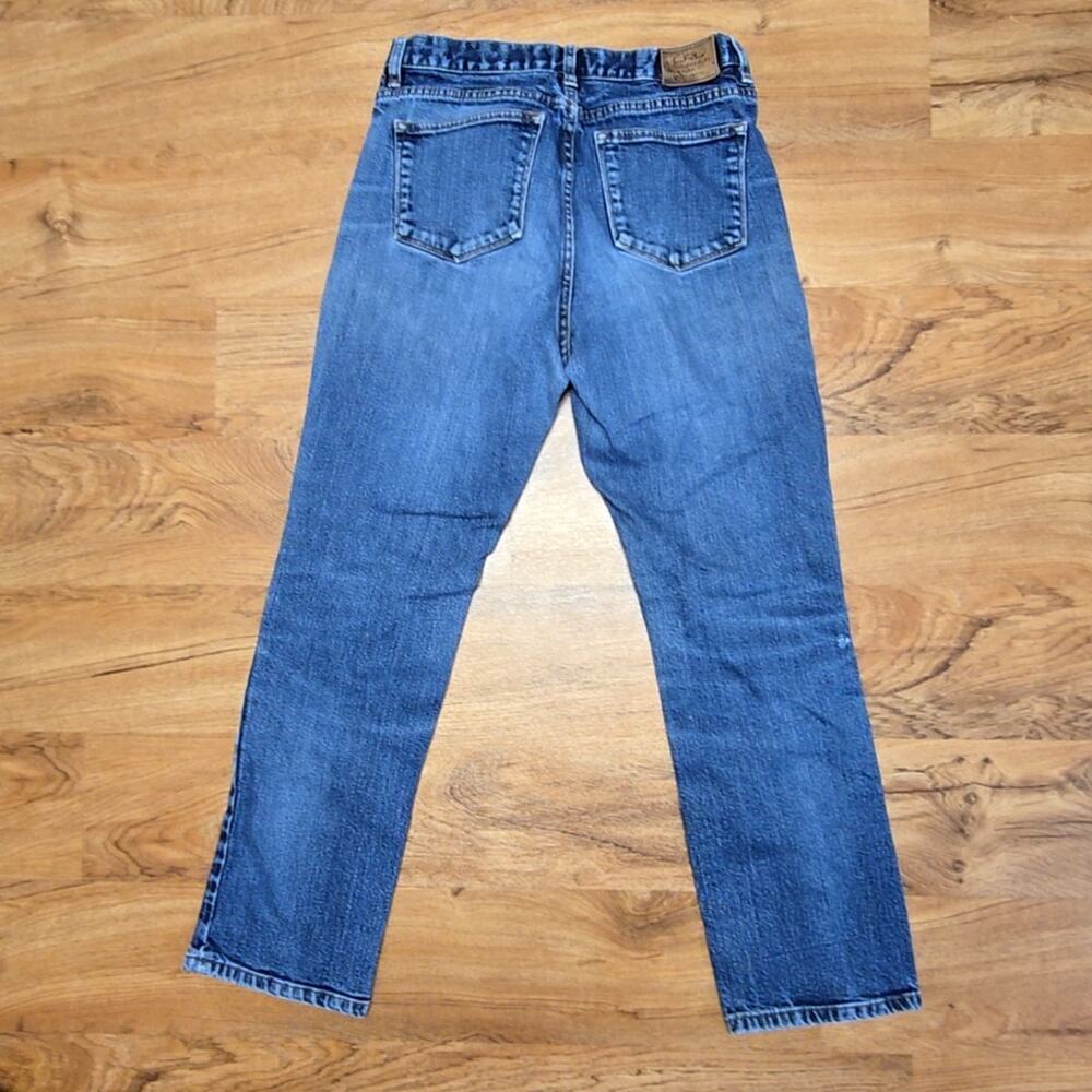 Lauren Jeans Co Ralph Lauren Classic Straight Denim Womens Jeans Size 8 Blue